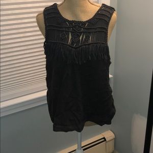 {Aerie} American Eagle grey tank shirt size Medium